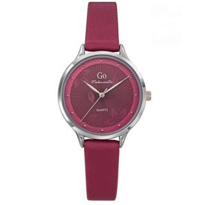 MONTRE GO MADEMOISELLE EN CUIR VIOLET