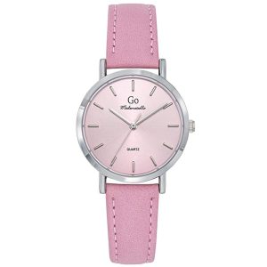 MONTRE GO MADEMOISELLE CUIR ROSE