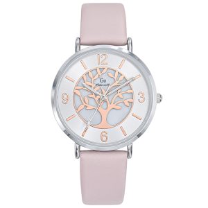 MONTRE GO MADEMOISELLE MOTIF ARBRE ROSE