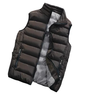 Bernard - Gilet moderne en doudoune imperméable pour hommes