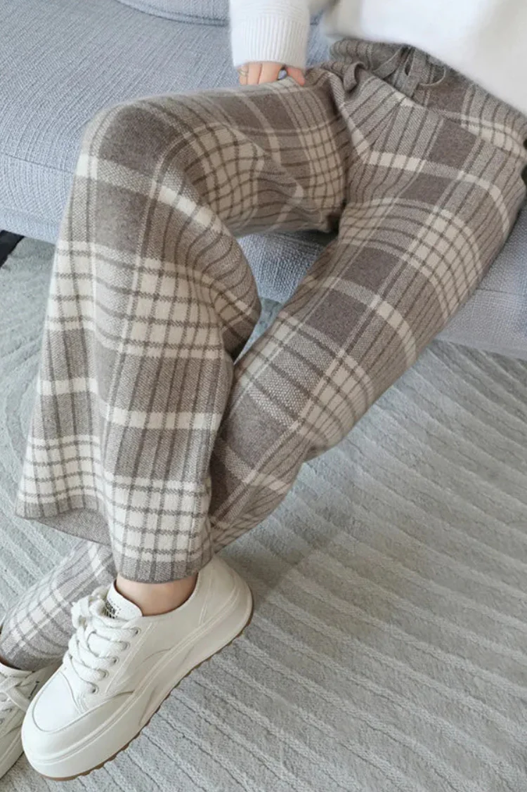 Pantalon Décontracté Pour Femme | À Carreaux – Image 7