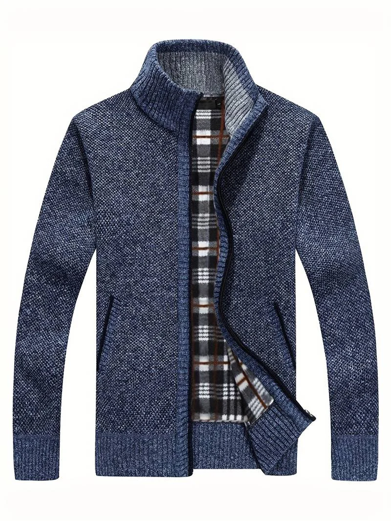Barry | Cardigan Fermeture à éclair Pour Hommes | Chaud – Image 9