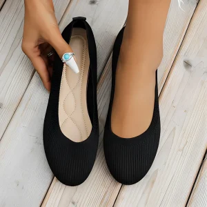 Karryle - Chaussures confortables à bout rond pour femmes