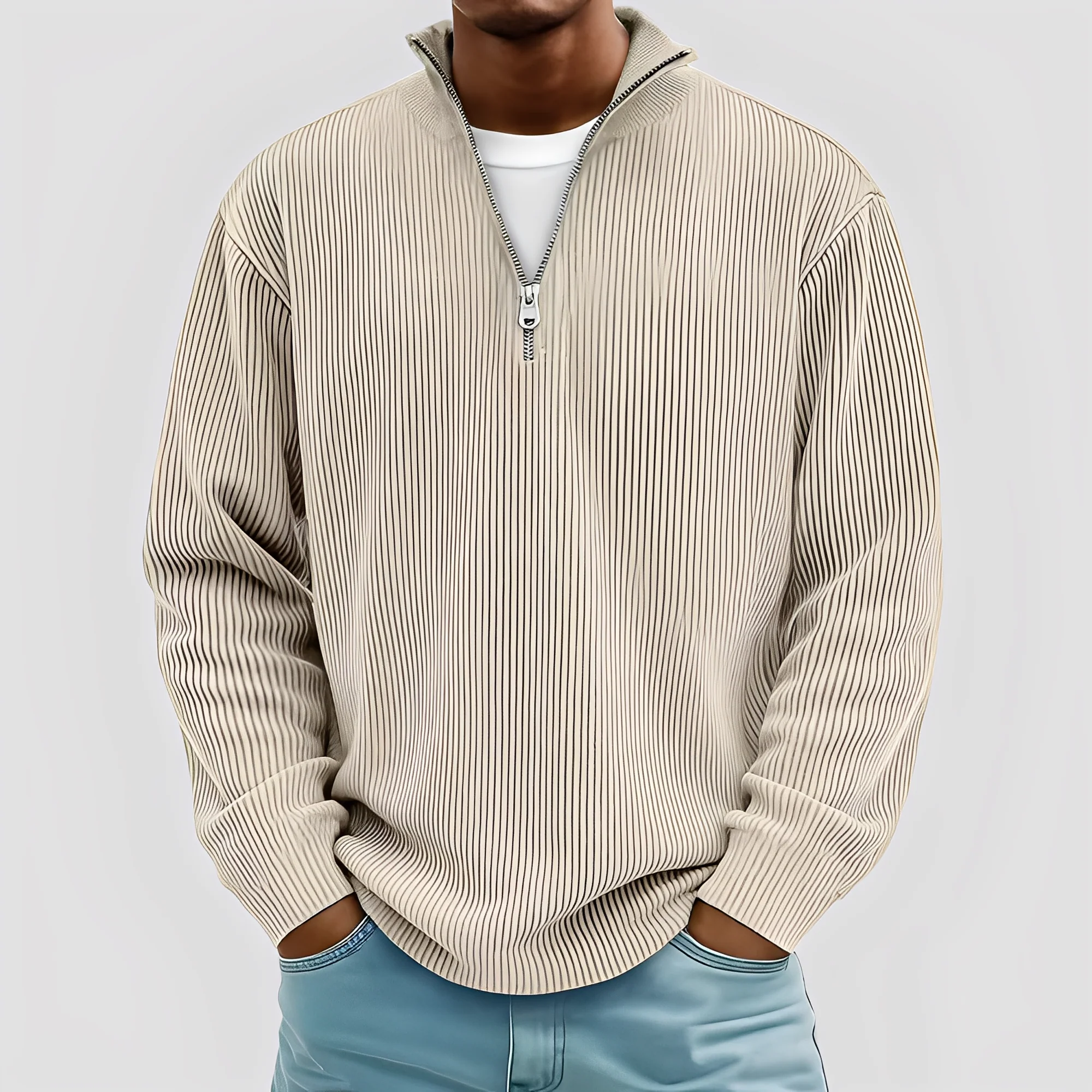 Henry - Pull moderne et confortable pour hommes, chaud