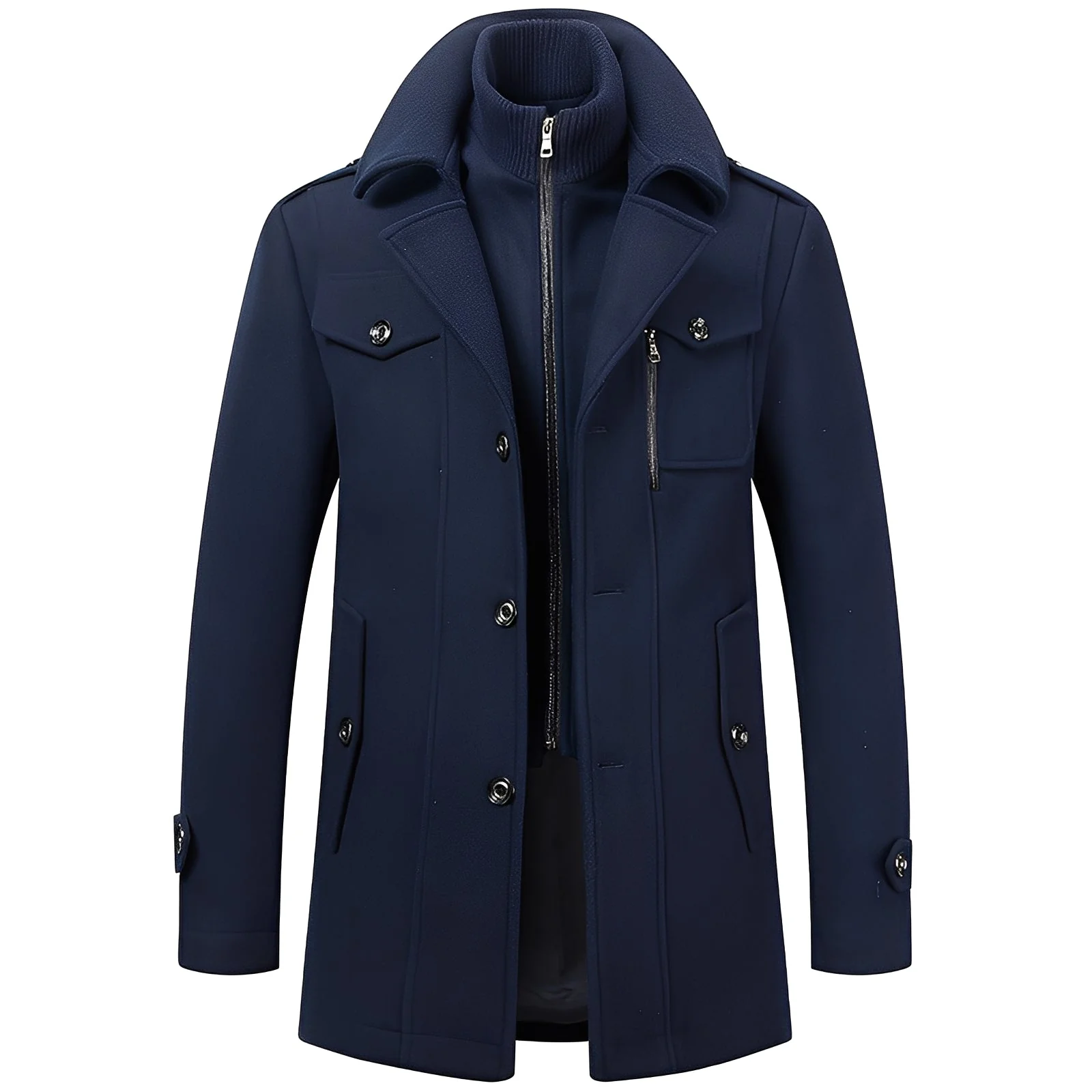 Darius - Manteau en laine chic et chaud pour homme – Image 6