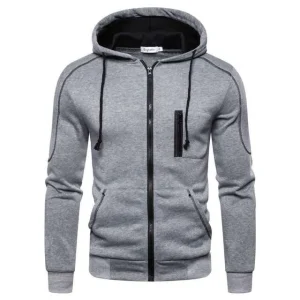 Arthur | Sweat à Capuche Stylisé Pour Hommes | Fermeture à éclair