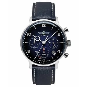 MONTRE ZEPPELIN LZ129 HINDENBURG SOLAR BLEU