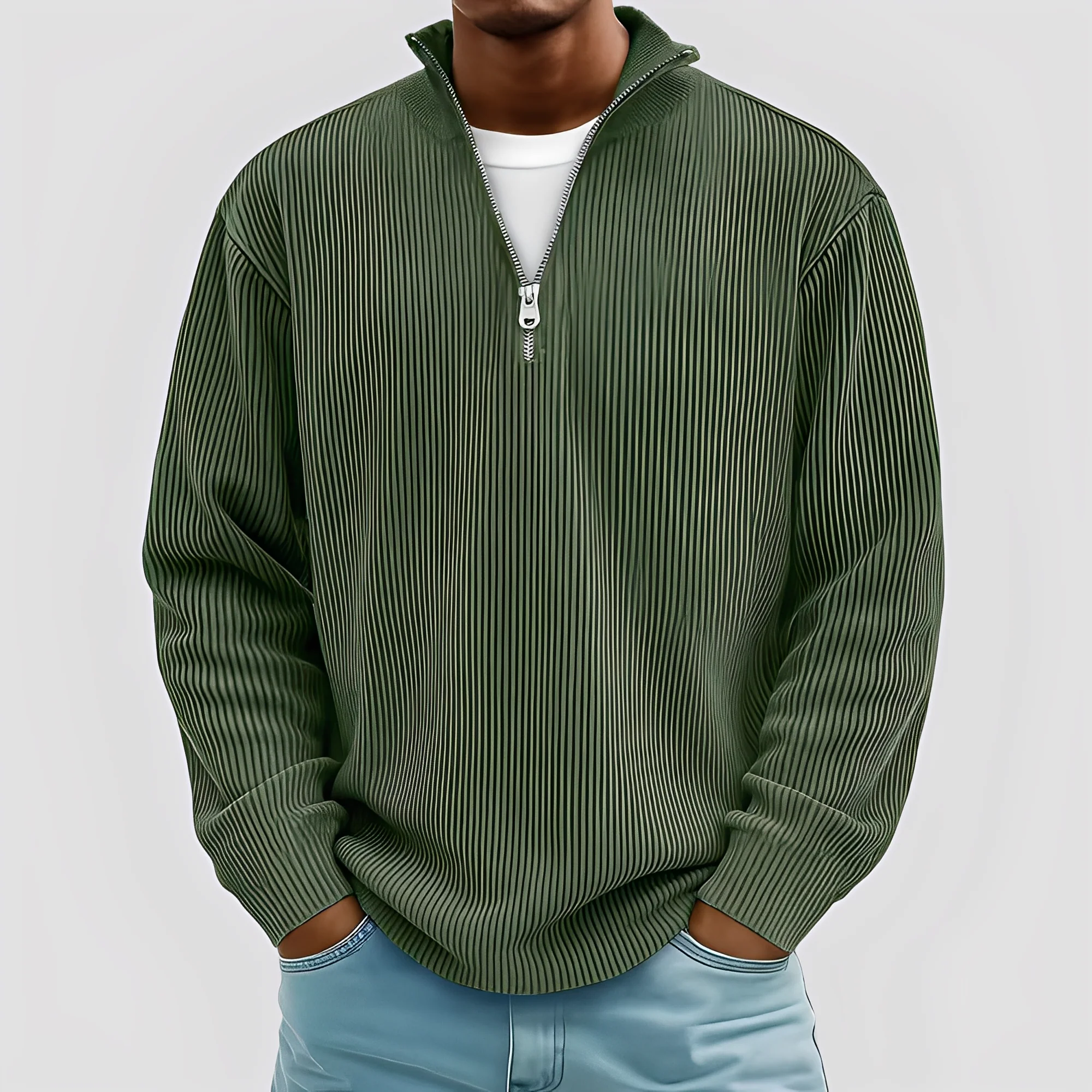 Henry - Pull moderne et confortable pour hommes, chaud – Image 5