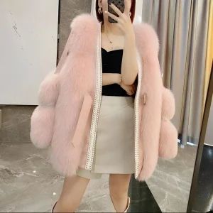 Brianna - Manteau de fourrure élégant et chaud pour femmes