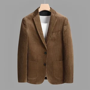 Joshua - Veste en velours raffinée pour hommes