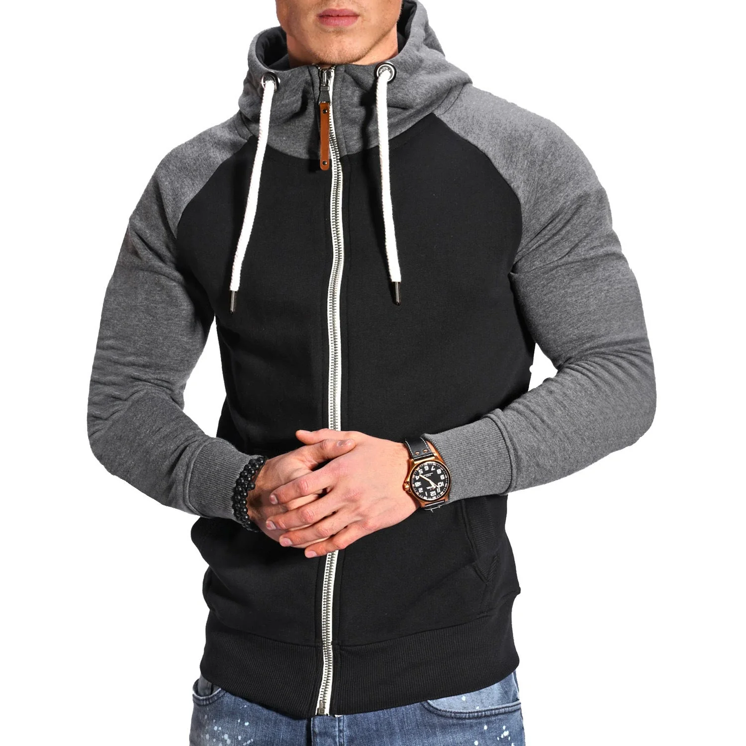 Marvin - Moderne veste de sport à capuche pour hommes – Image 9