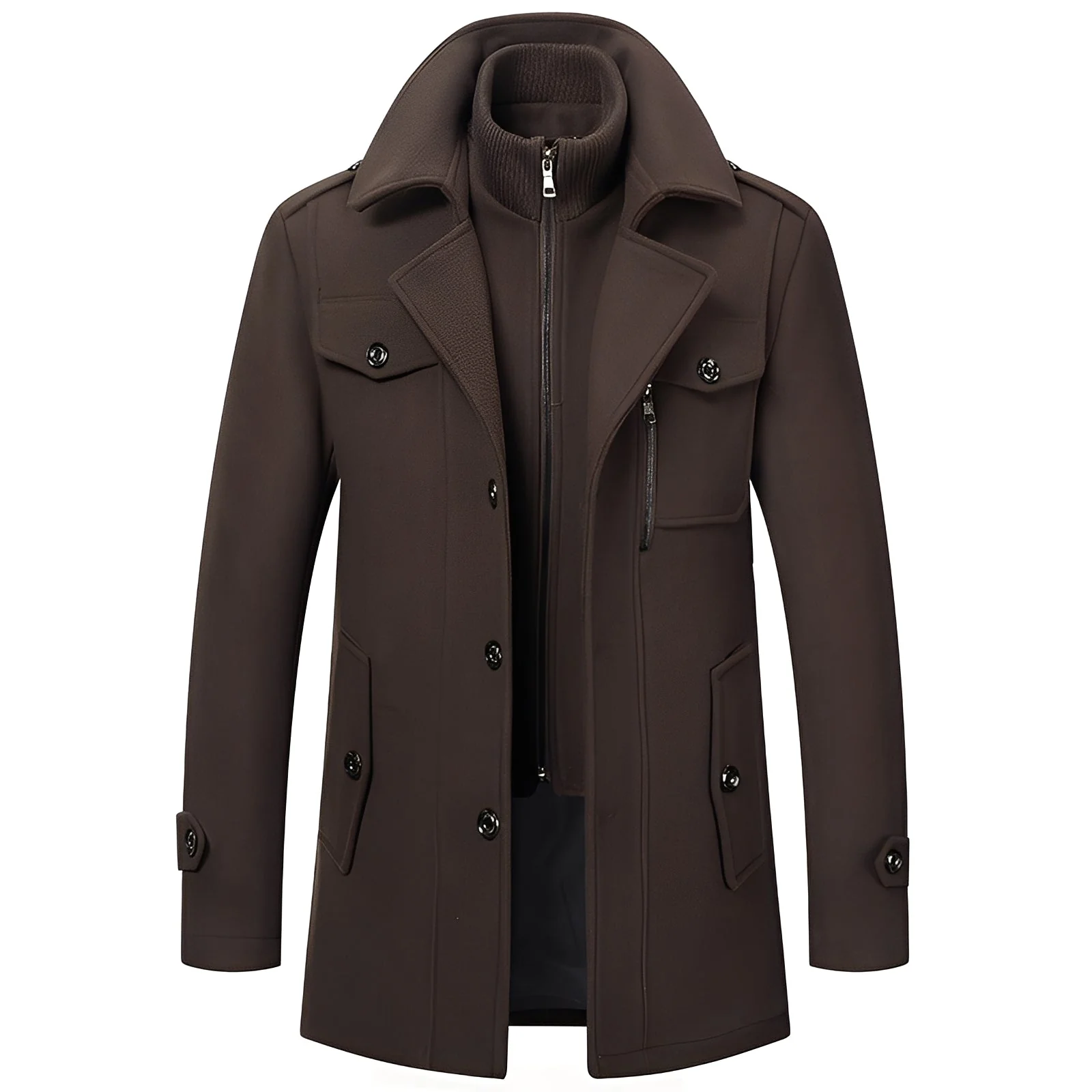 Darius - Manteau en laine chic et chaud pour homme – Image 5