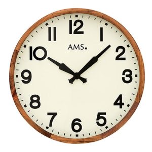 AMS PENDULE MURALE BOIS MASSIF 9535