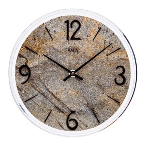 AMS PENDULE MURALE EN VERRE MINÉRAL 9633