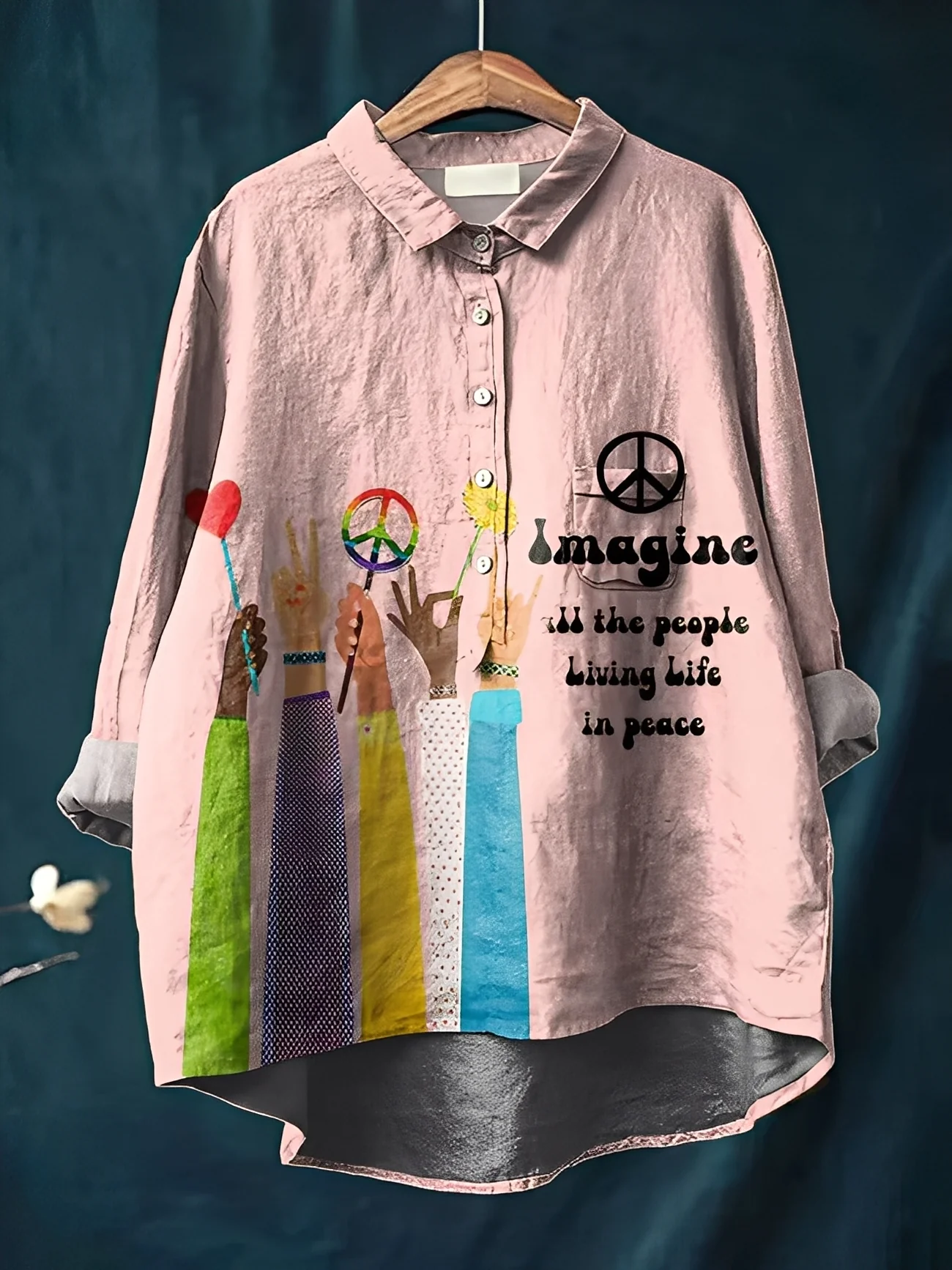 Gwenaël - Chemises classiques à manches longues pour femmes – Image 4