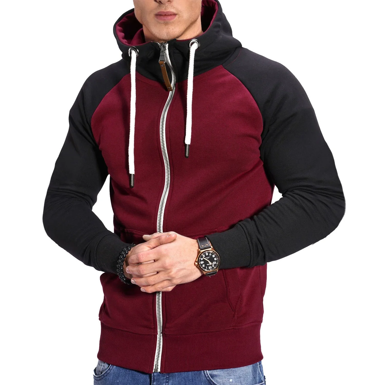Marvin - Moderne veste de sport à capuche pour hommes – Image 8