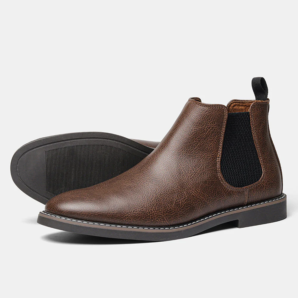 Julian - Bottes Chelsea pour hommes, élégantes et décontractées – Image 7