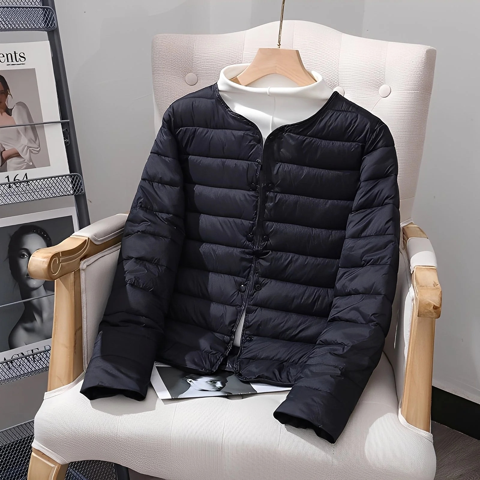 Ramona - Manteau décontracté et léger en doudoune pour femmes – Image 8