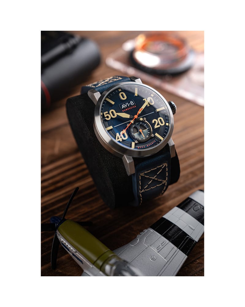MONTRE AVI-8 DAMBUSTER – 617 SQUADRON ASSOCIATION BLEU – Image 7