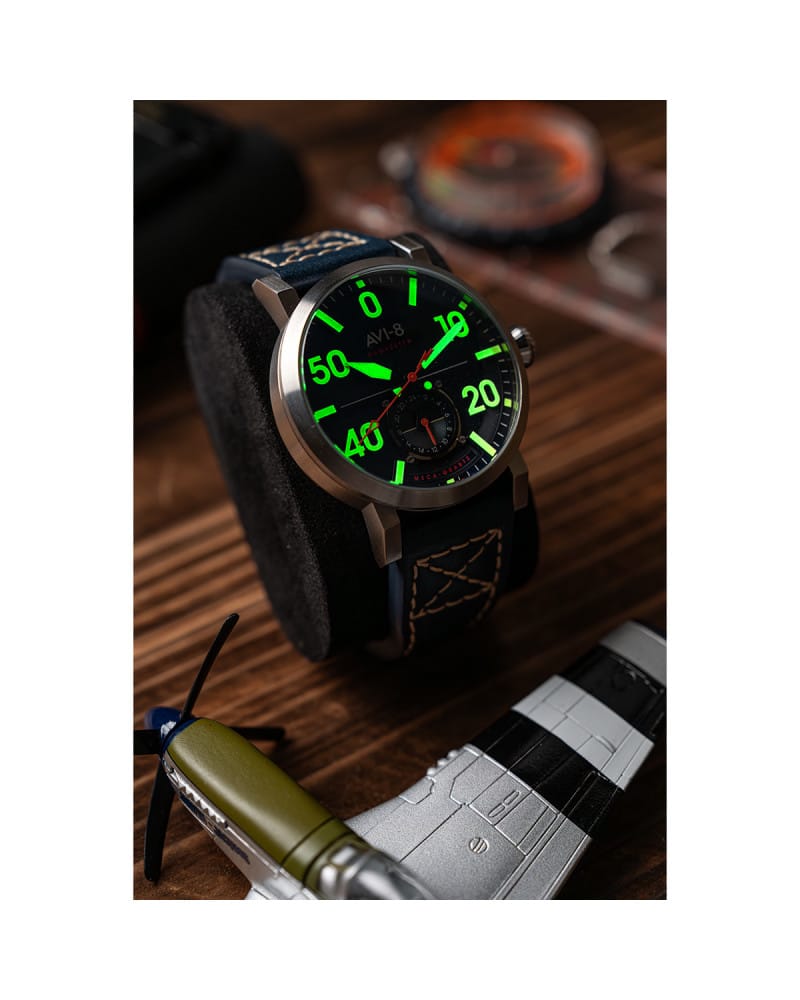 MONTRE AVI-8 DAMBUSTER – 617 SQUADRON ASSOCIATION BLEU – Image 2