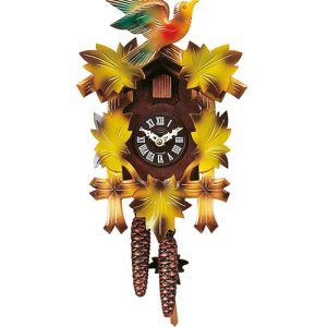 COUCOU EN BOIS FEUILLES A17