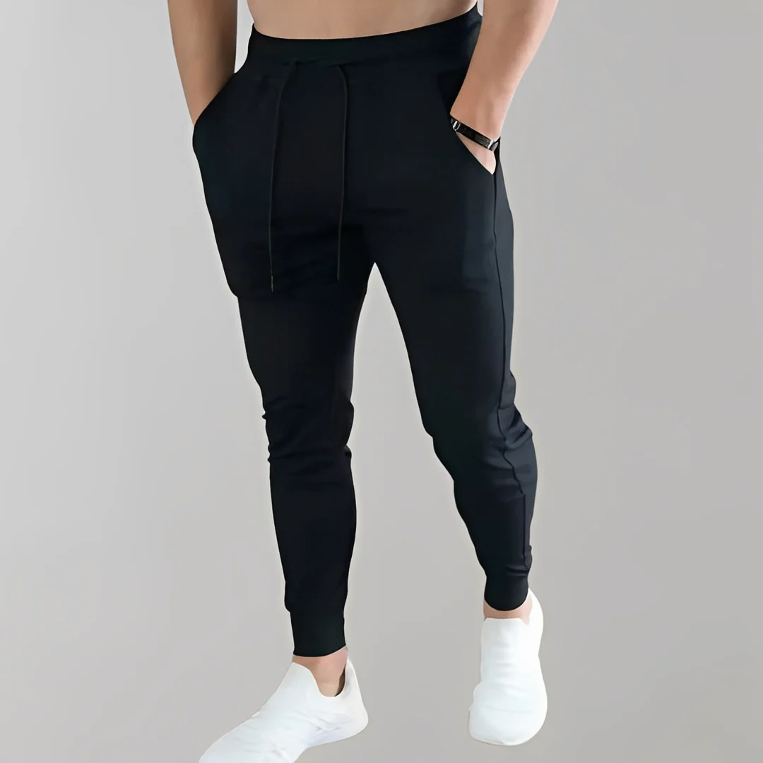 Jayson - Pantalon slim court à cordon pour homme – Image 3