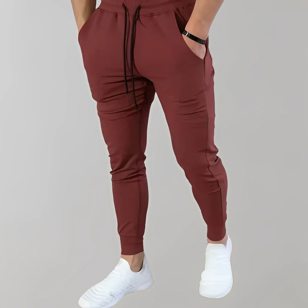 Jayson - Pantalon slim court à cordon pour homme – Image 4