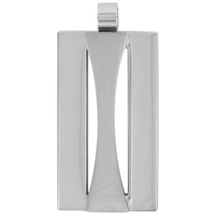 PENDENTIF FERNAND RECTANGULAIRE EN ACIER