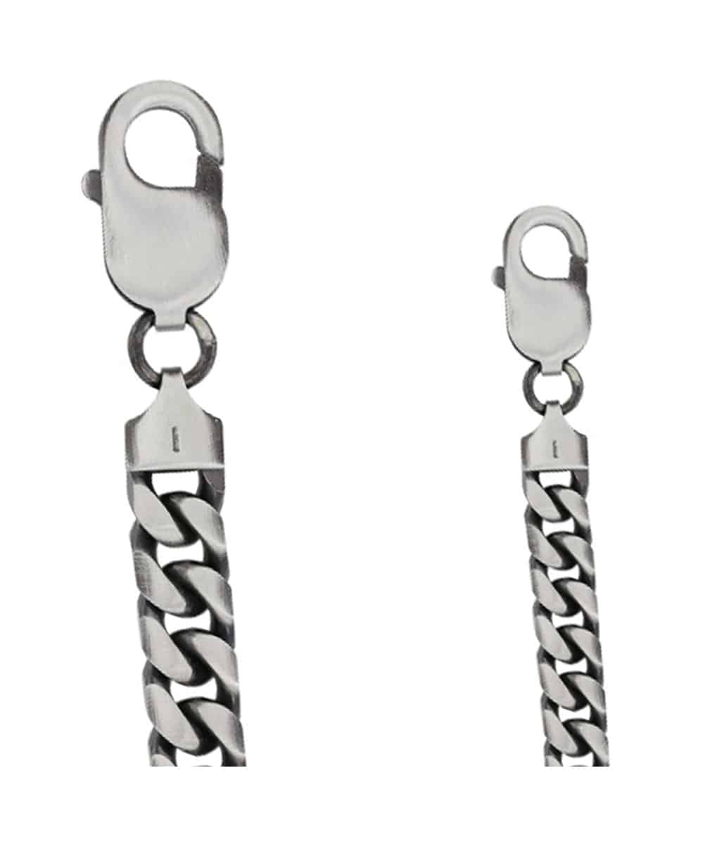 BRACELET XAVIER HOMME MAILLE GOURMETTE EN ARGENT – Image 2