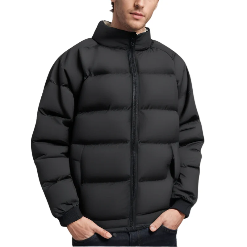 Calvin – Veste Puffer Homme avec Doublure en Fleece