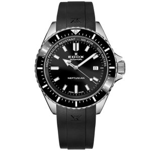 MONTRE EDOX SKYDIVER NEPTUNIAN AUTOMATIC BLACK