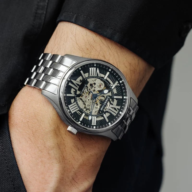 MONTRE EARNSHAW SIMPSON CASPIAN BLACK – Image 4