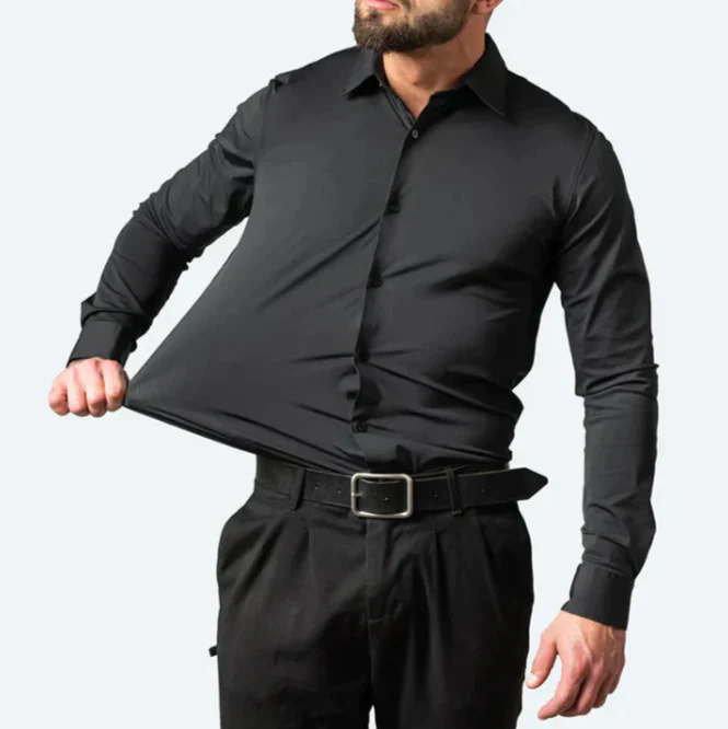 Hugo Stretch Chemise | Chemise pour homme confortable avec technologie Superstretch – Image 2