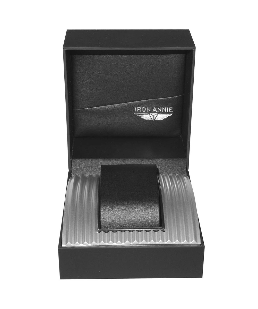 MONTRE IRON ANNIE BAUHAUS ACIER CADRAN BLEU – Image 5