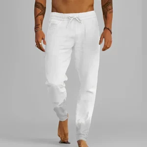 Eladio - Pantalon décontracté à cordon pour homme