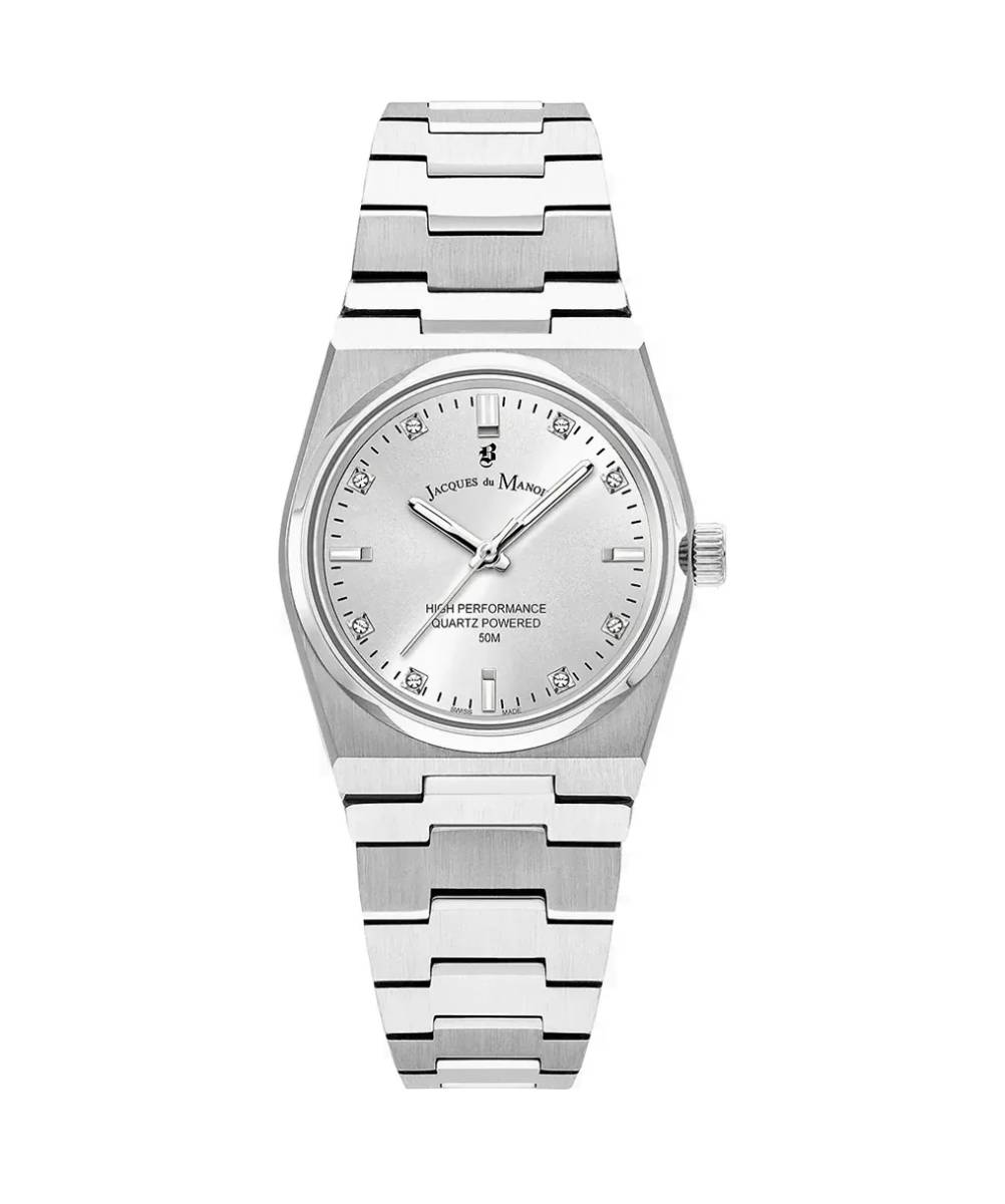 MONTRE JACQUES DU MANOIR HORIZON ARGENT