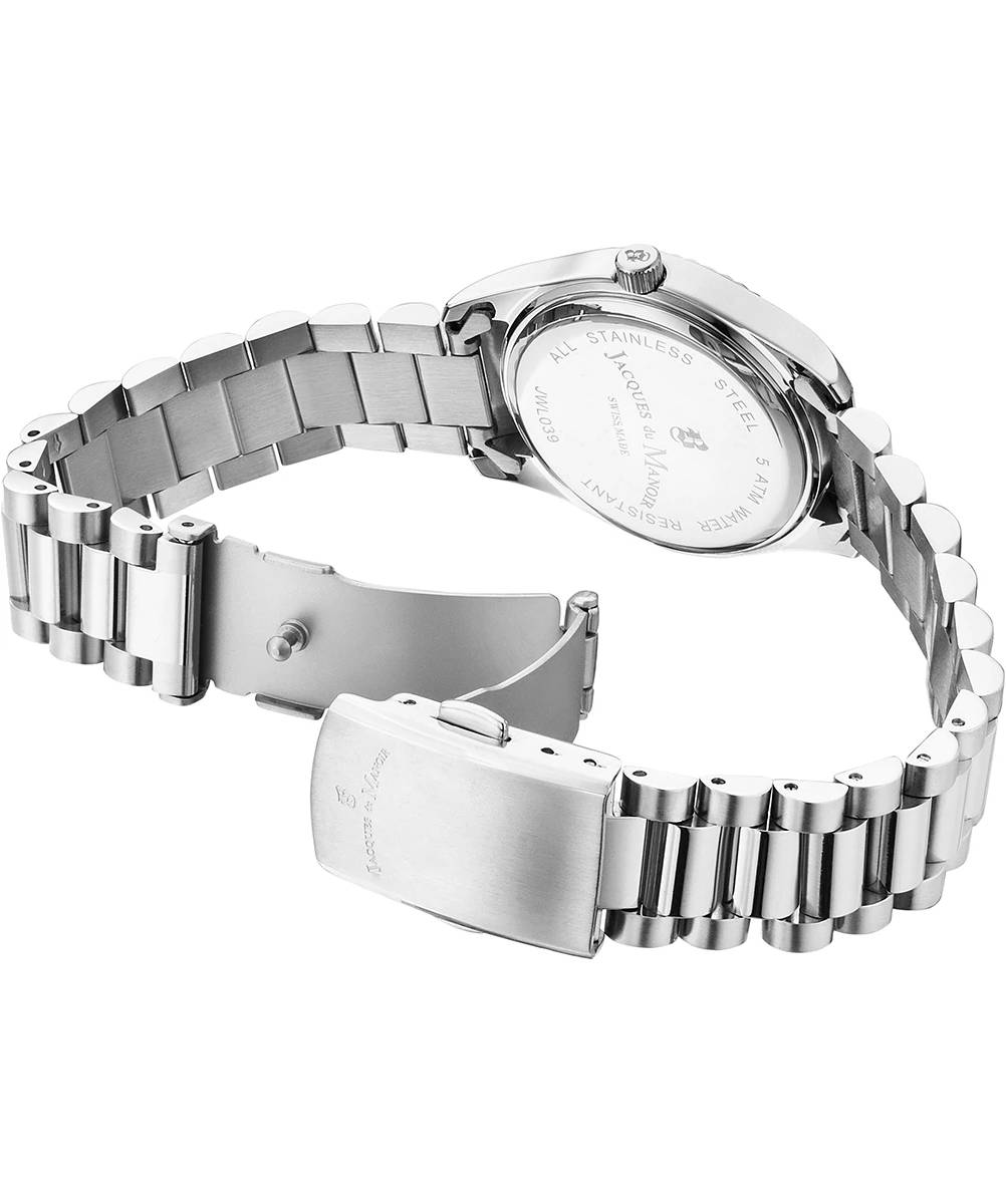 MONTRE JACQUES DU MANOIR HORIZON ARGENT – Image 2