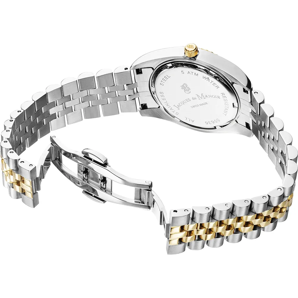 MONTRE JACQUES DU MANOIR INSPIRATION QUARTZ OR – Image 4