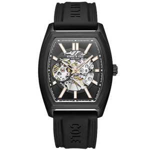MONTRE KENNETH COLE AUTOMATIQUE SKELETON SS22 NOIR
