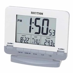 RÉVEIL RHYTHM CRISTAUX LIQUIDES LCT075