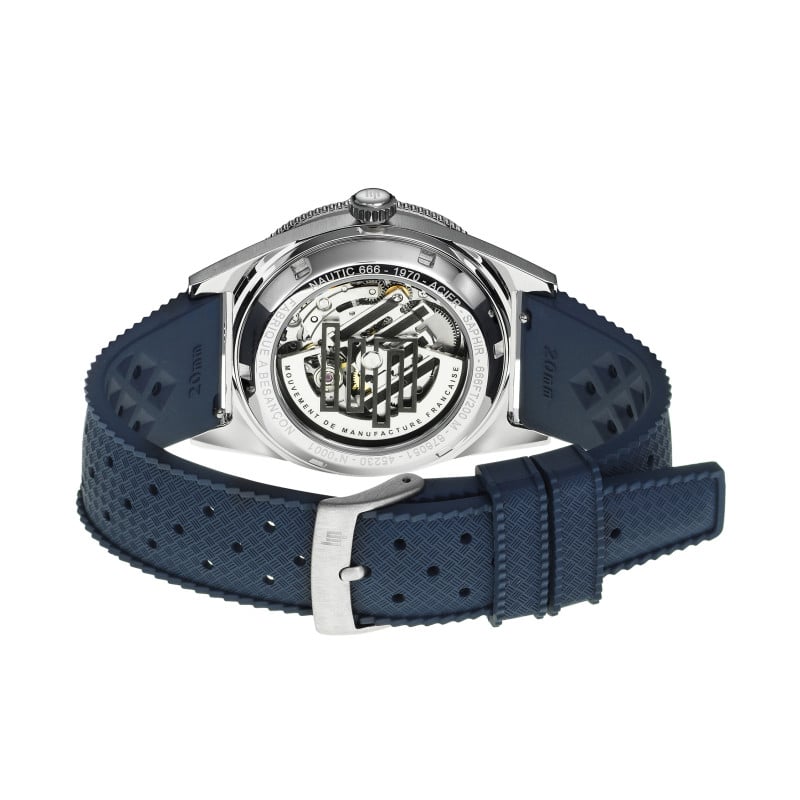 MONTRE LIP NAUTIC 666 CAOUTCHOUC BLEU – Image 2