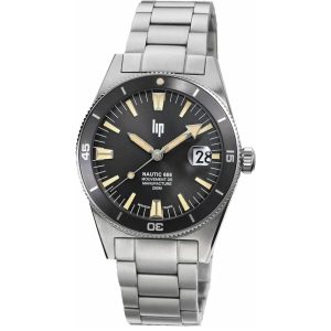 MONTRE LIP NAUTIC 666 AUTOMATIQUE GRIS