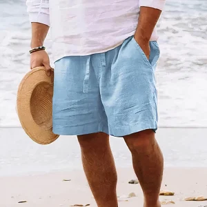 Martin - Shorts en lin pour hommes ultra-confortables