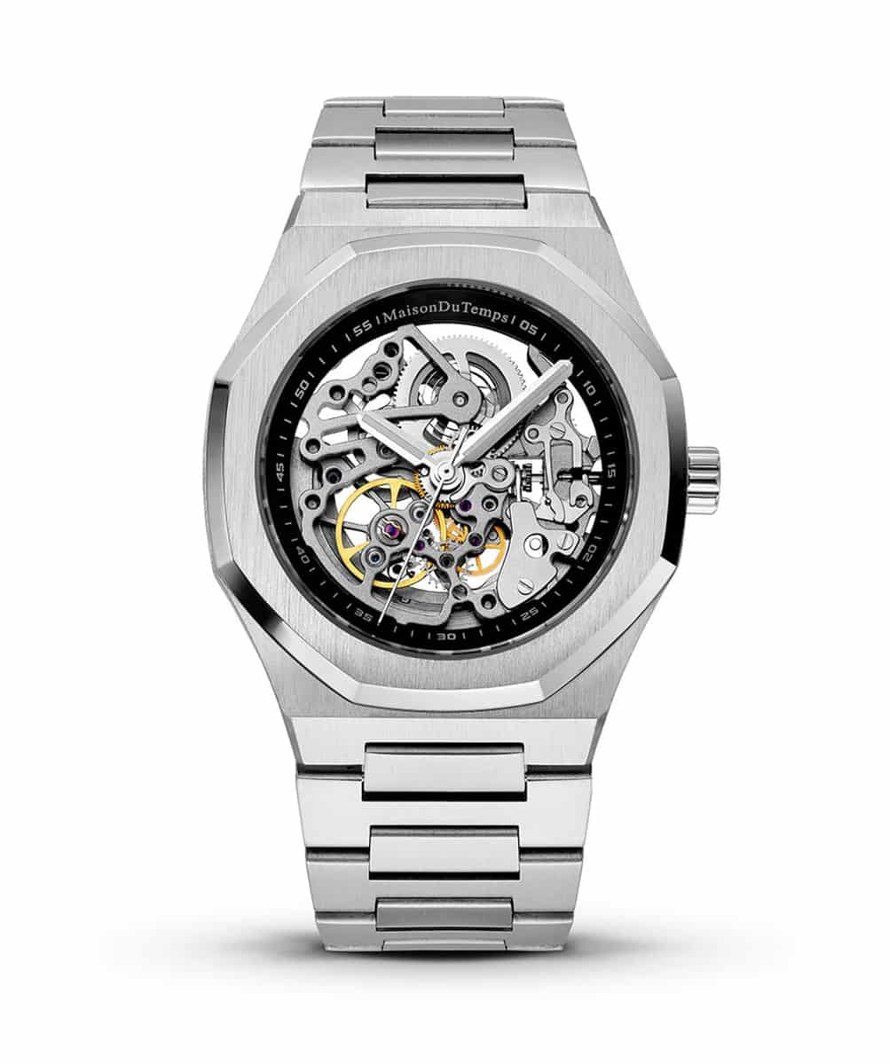 MONTRE MAISON DU TEMPS MT BETA SKELETON ACIER