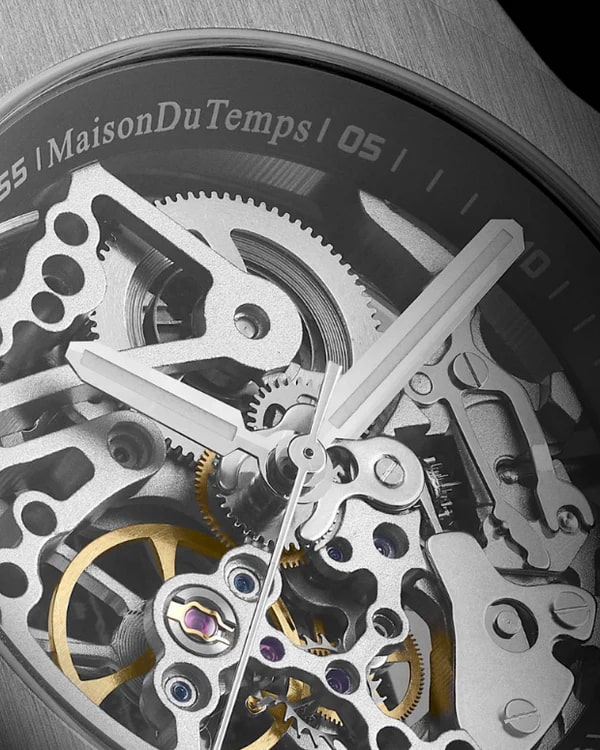 MONTRE MAISON DU TEMPS MT BETA SKELETON ACIER – Image 2