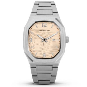 MONTRE MAISON DU TEMPS MTPHI ACIER BEIGE