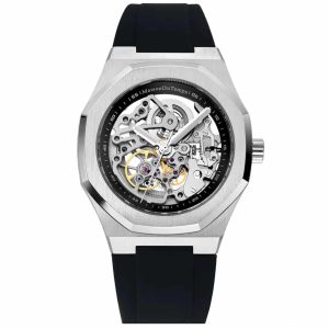 MONTRE MAISON DU TEMPS MT BETA SKELETON SILICONE NOIR