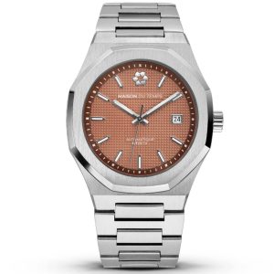 MONTRE MAISON DU TEMPS MT BETA MOCHA ACIER