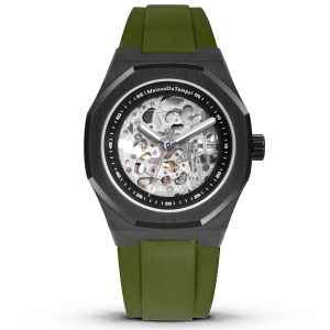 MONTRE MAISON DU TEMPS MT BETA SQUELETTE BLACK EDITION KAKI