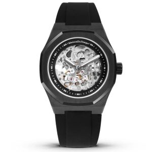 MONTRE MAISON DU TEMPS MT BETA SQUELETTE BLACK EDITION NOIR